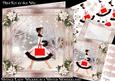 Vintage Lady Walking in a Winter Wonderland Mini Kit