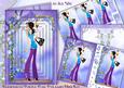 Fashionista! Purple Pose Pyramid Mini Kit