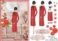 1920's Ruby Red Fashion Show