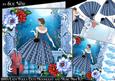 1950's Lady Polka Dots Moonlight and Music Mini Kit