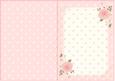 Pretty Pink Roses Insert