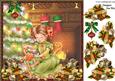 Christmas Morning Card Front and Decoupage