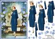 Contemplation Art Deco Lady