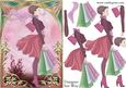 Archway Girls! Shopping in Deep Pink Decoupage