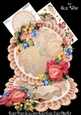 Rosey Posey Scalloped Round Easel Card Mini Kit