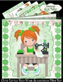 Cute Little Red Hair Seamstress Mini Kit
