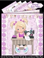 Cute Little Blonde Hair Seamstress Mini Kit