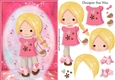 Cute Little Fesival Chic A5 Card Front & Decoupage
