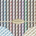 Christmas Baubles and Candles 12 Backing Papers Pack