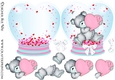 Tatty Ted Heart Globe