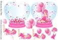 Balloon Fairy Heart Shaped Globe