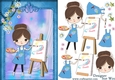 Cute Little Artist
