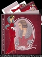 Lady in Red Velour Gown Fashion Reflection 7x7 Mini Kit