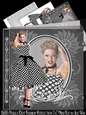 1950s Polka Dot Fashion Reflection 7x7 Mini Kit