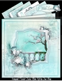 Tranquil Flower Scene Mini Kit (No Greeting Panel on Card Front)
