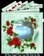 Red Roses Tranquil Flower Scene Mini Kit