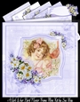 A Girl & her Bird Flower Frame Mini Kit
