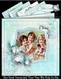 Best Friends Victorian Girls Flower Frame Mini Kit