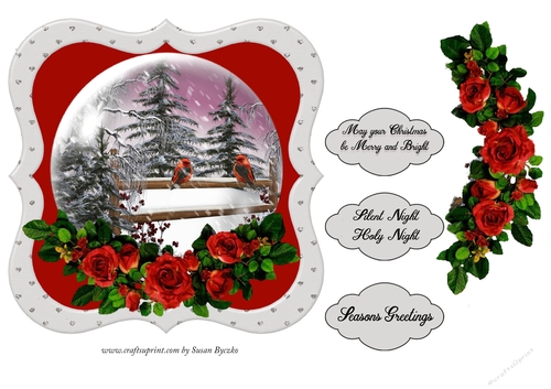 Christmas Winter Globe Dreams