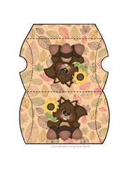 Fall Squirrel Pillow 2