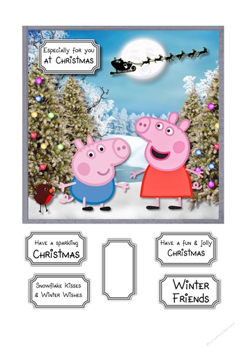 Peppa and George Christmas