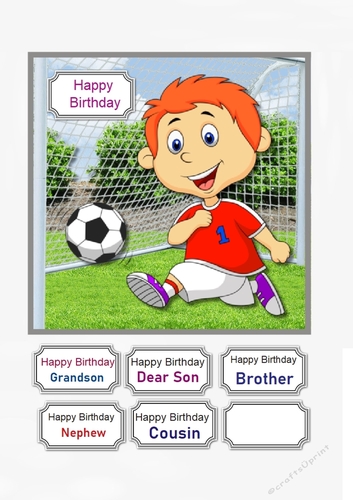 Footballer in the making