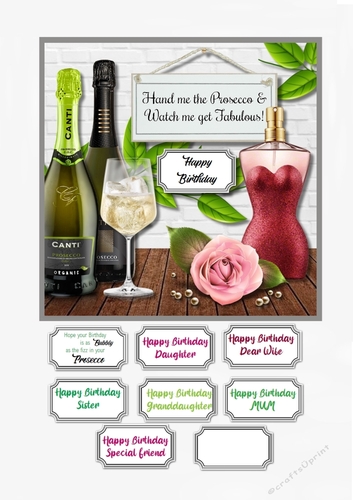 Hand me the Prosecco and watch me get fabulous