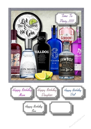 Let the evening be GIN