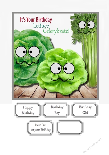 Lettuce celerybrate your birthday