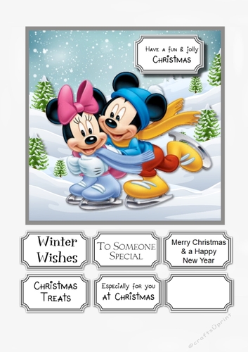 Mickey and Minnie Christmas