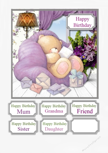 Forever Friends Relax on your birthday