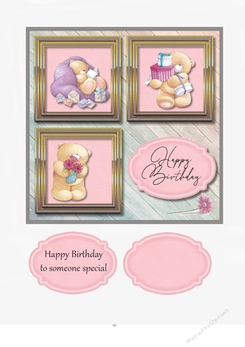 Forever friends multi frame birthday