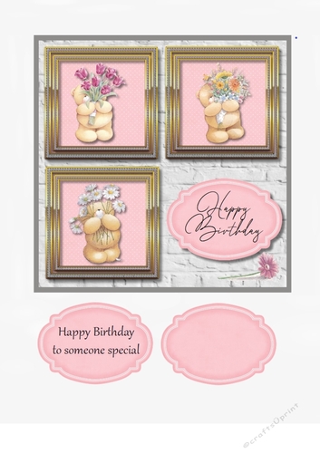 Forever friends multi frame birthday 2
