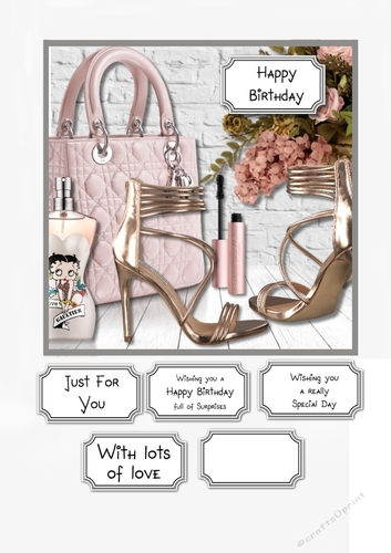 Pink and rose gold accessories