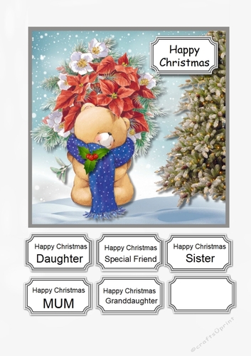 Forever Friends Christmas Poinsettia