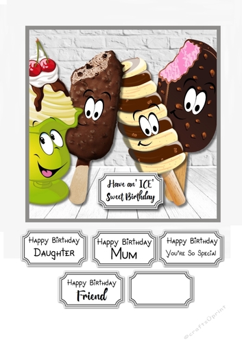 Have an ICE sweet Birthday