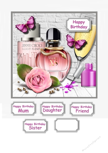 Perfume, petals and Prosecco