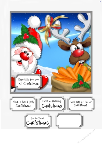 Santa and Rudolf