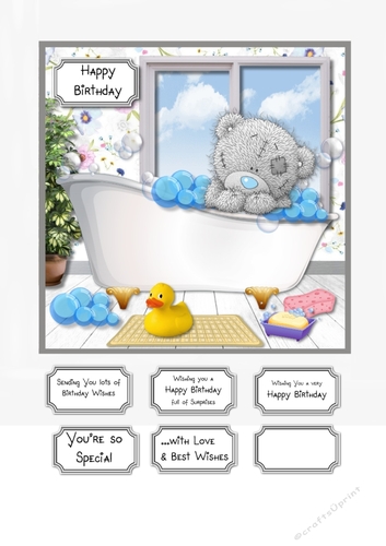 Tatty Teddy Birthday Bubbles