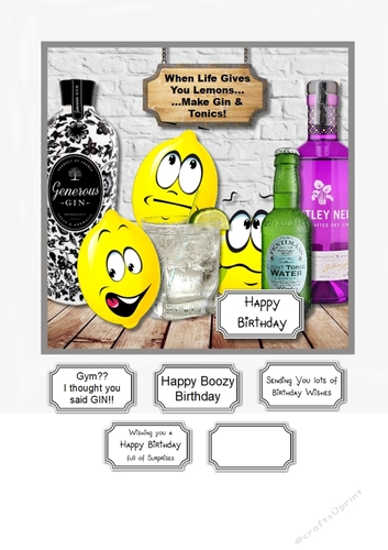 When life gives you lemons.....make Gin and tonics