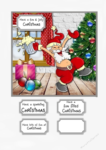 Tipsy Santa