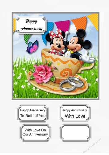 Mickey and Minnie Anniversary