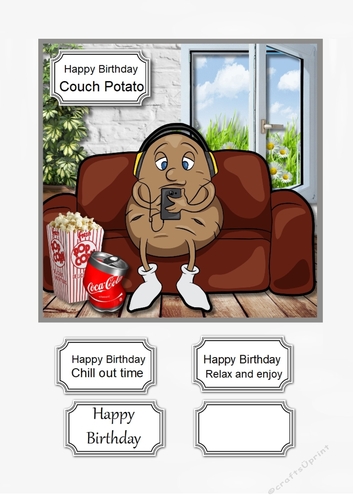 Couch Potato Male