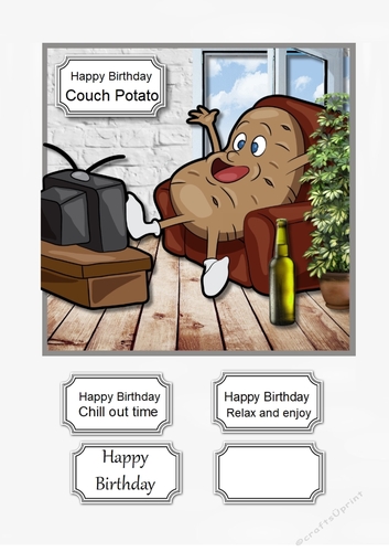 Couch Potato Male 2