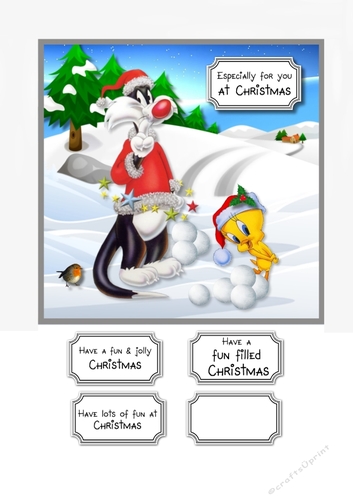 Sylvester and Tweety Christmas