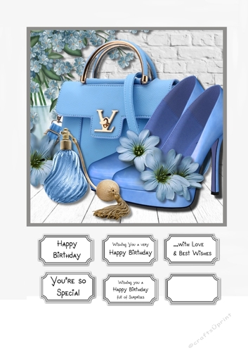 Beautiful Blue Accessories