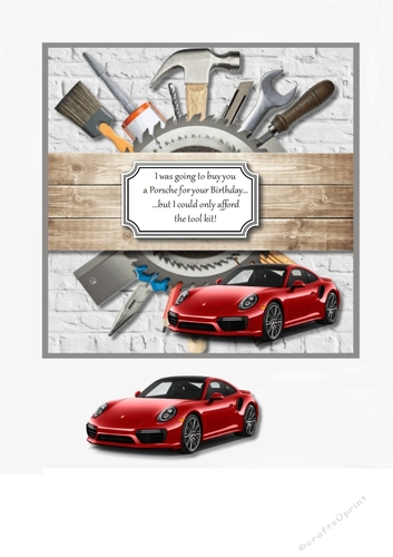 I was going to buy you a Porsche