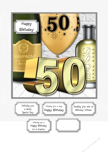 50th Birthday Male