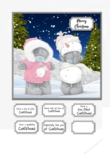 Tatty Teddy Christmas