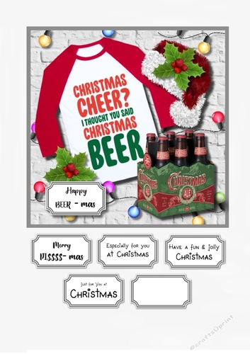 Christmas Cheer? I thought you said Christmas Beer!!